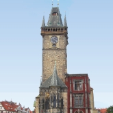 Czech Republic - Prague - 14th century Town Hall in the Old Town Square