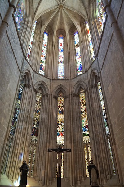 Inside Batalha Monastery