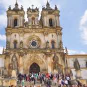 In Alcobaca in central Portugal, the first king of Portugal, Afonso Henriques, built a monastery, the Mosteiro de Santa Maria de Alcobaça, to commemorate the defeat of the Moors in 1147 AD. The city itself grew along the valleys of the rivers Alcoa and Baça.