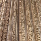 Detail of the carving in the unfinished chapel of the Batalha Monastery