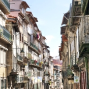  In the old quarter of Porto, Portugal
