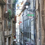  In the old quarter of Porto, Portugal