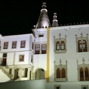 Sintra Palace at night