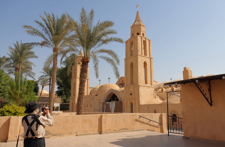 Monastery of St Bishoy, Wadi El-Natroun, Egypt