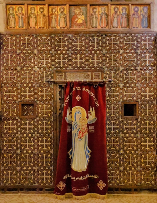 Monastery of St Mary El-Sourian, Wadi El-Natroun, Egypt