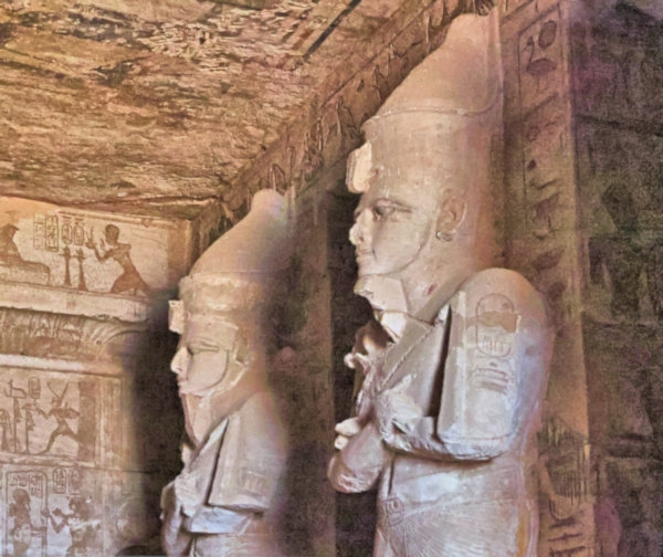 The temple of Ramesses II at Abu Simbel, Egypt