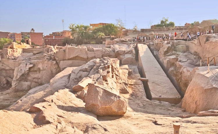 The Unfinished Obelisk, Aswan, Egypt