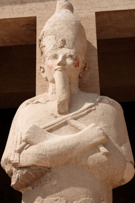 Queen Hatshepsuts Mortuary Temple, West Bank, Luxor, Egypt