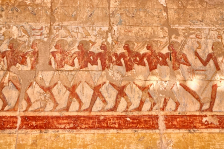 Queen Hatshepsuts Mortuary Temple, West Bank, Luxor, Egypt
