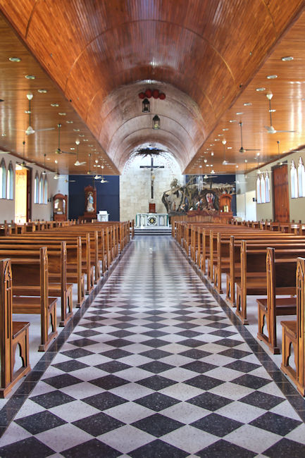 Inside the Church Parroquia Inmaculada Concepci�n, Quepos, Costa Rica